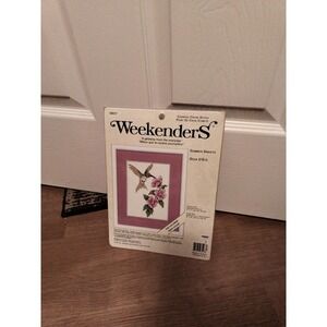 Weekenders Cross Stitch Kit Summer Sweets Hummingbird Sealed